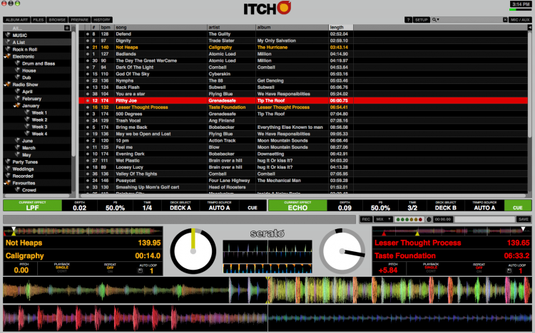 ITCH for Numark NS 6 screenshot