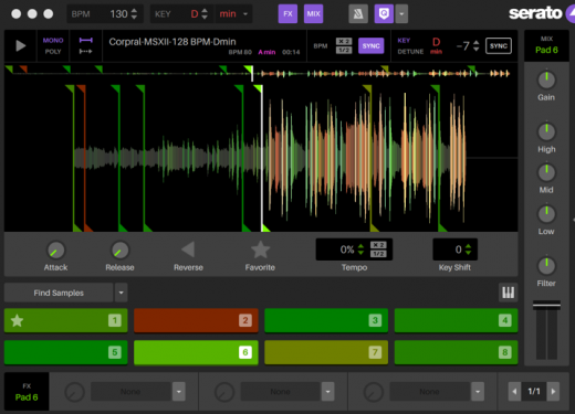 serato dj board