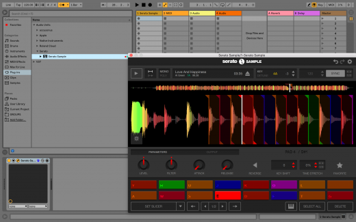 asign sample chops to each pad