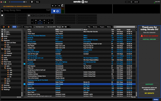 serato dj pro 2.0.3 slow to analyze aac files