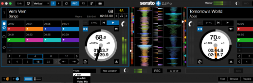 serato dj recording