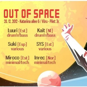 Miroco - Out Of Space @ Õllepõrgu 28th Dec 2012
