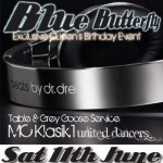 C-Bu - Blue Butterfly, 11th June 2011 12am-1am
