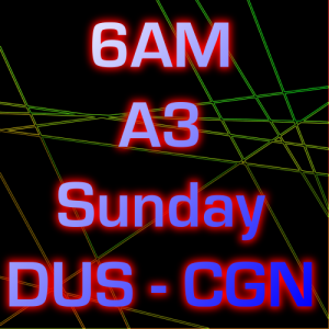 Matt Van Dura - 6AM Sunday A3 DUS-CGN