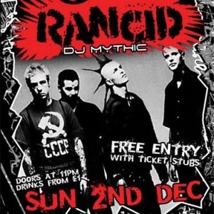 Mythic - Renegade - Rancid Aftershow (02-Dec-2012)