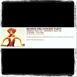DJ Rashaun - 5/28/12 Beyonce V.I.P Party Revel AC