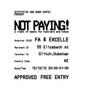 Excelle - Not Paying @ E55 - 15/12/12